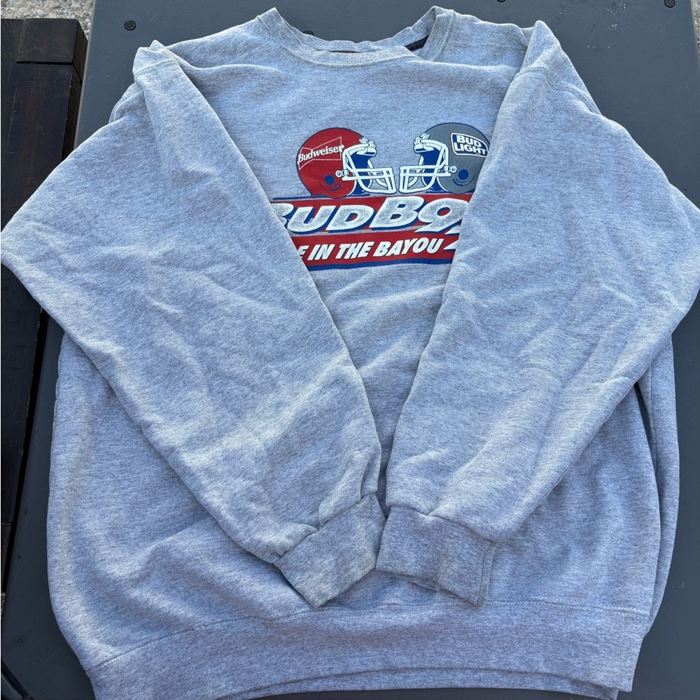 Vintage 1997 Starter Bud Bowl Sweater VERY RARE - Picture 3 of 6
